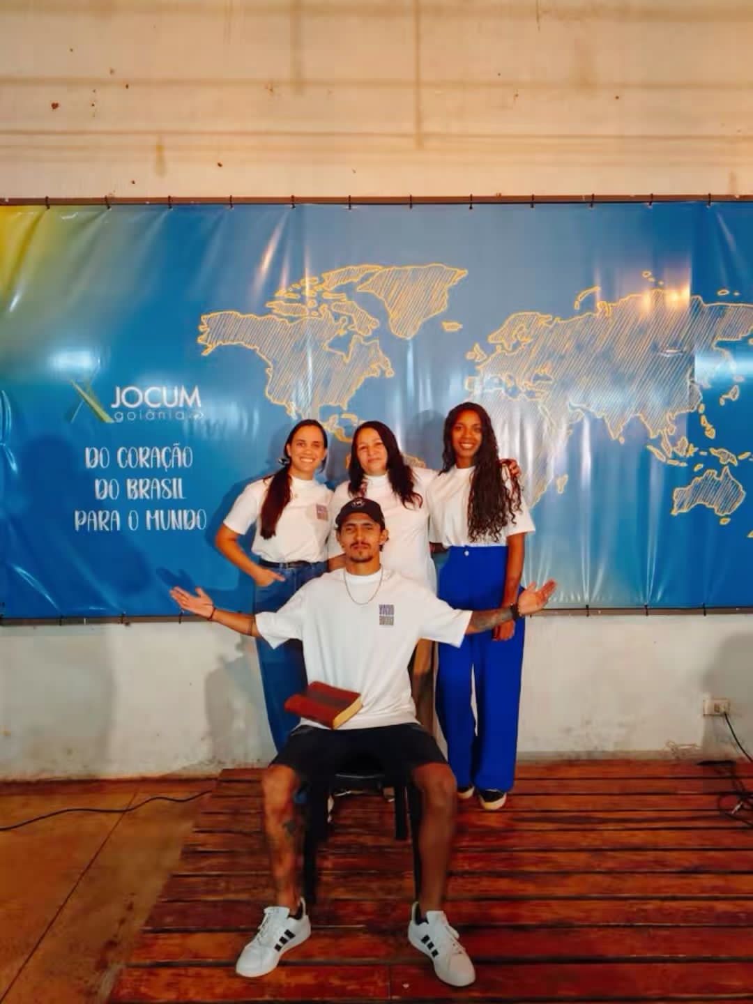 Foto 12 — Rotina na base da Jocum Goiânia