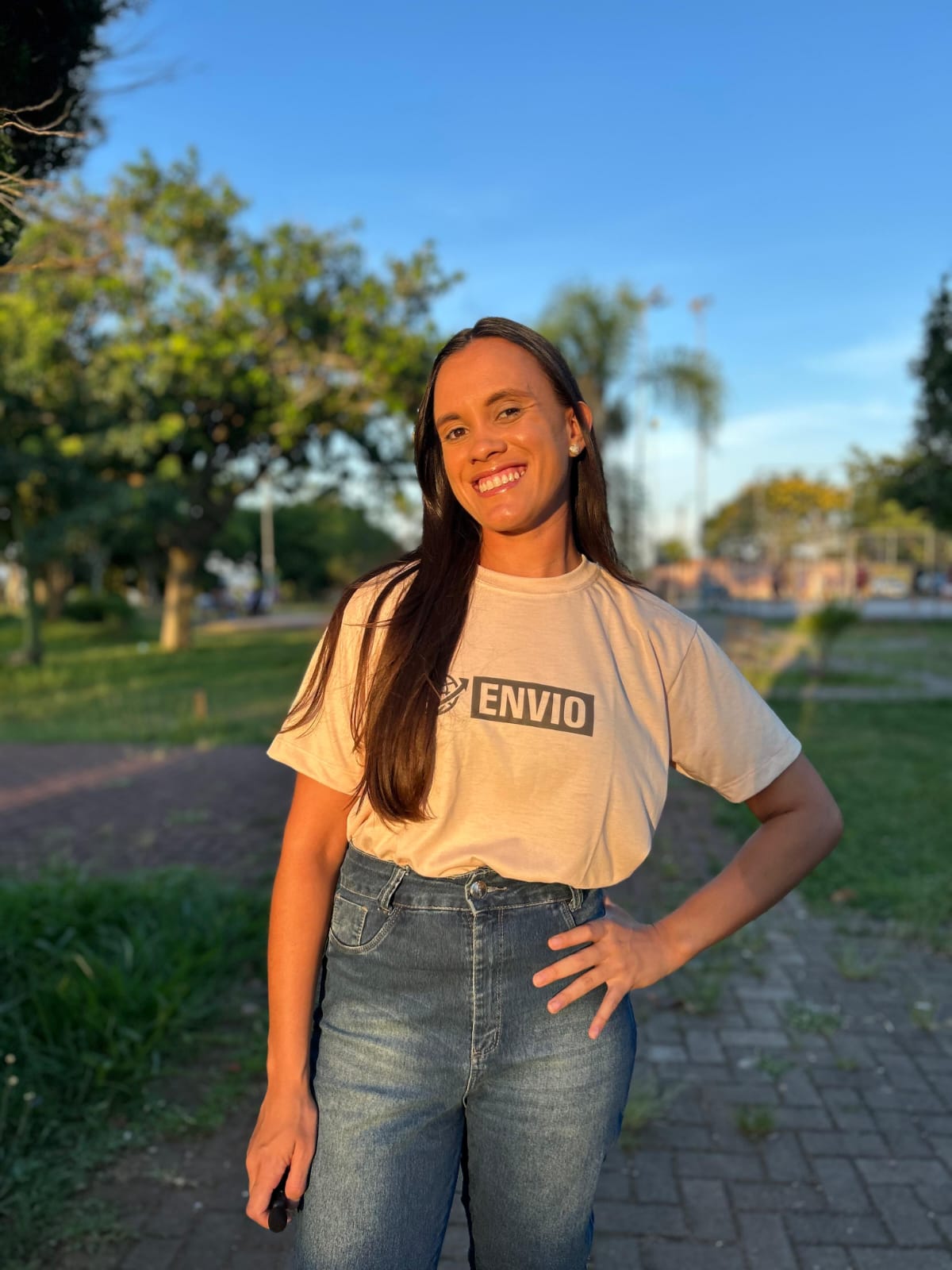 Camiseta missionária